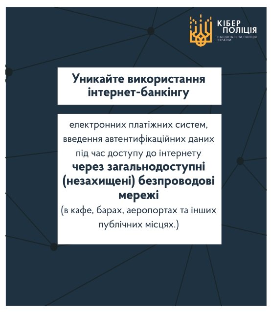 Як не стати жертвою кіберзлочинів і користуватися інтернетом безпечно. 15 ПОРАД