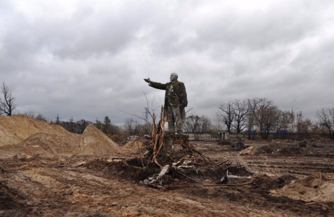 У Києві знайшли вцілілий пам’ятник Леніну. ФОТО