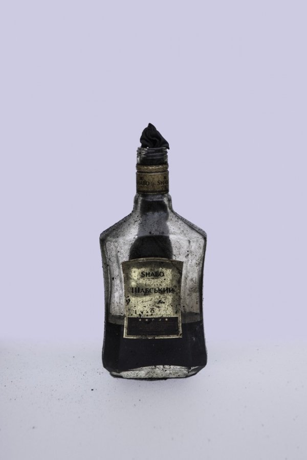 Коктейлі Молотова з Майдану. ФОТО