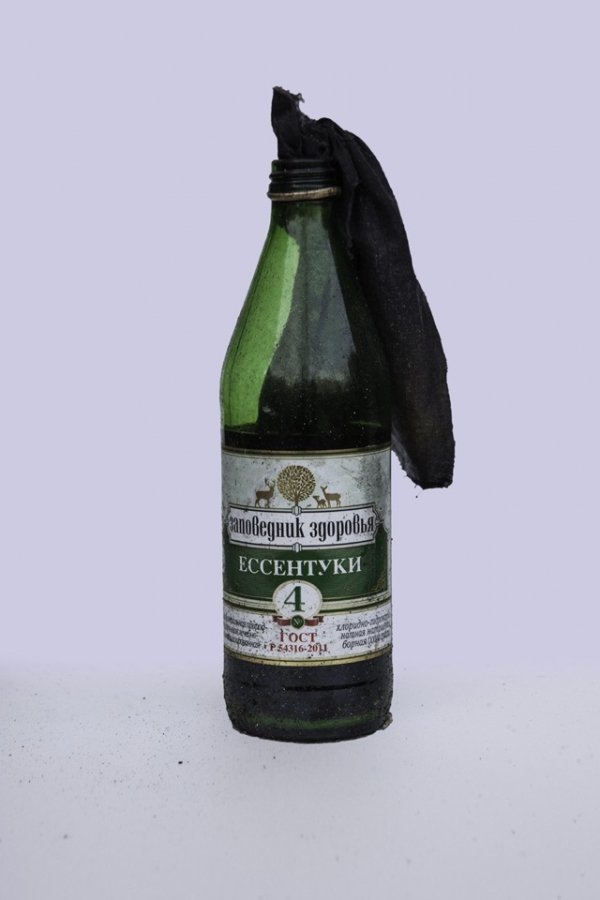 Коктейлі Молотова з Майдану. ФОТО