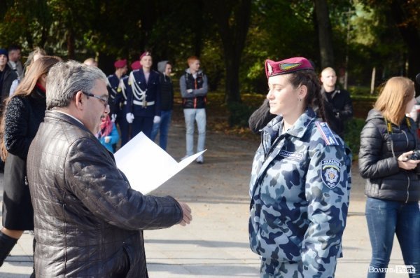 Майбутніх правоохоронців посвятили в ліцеїсти. ФОТО