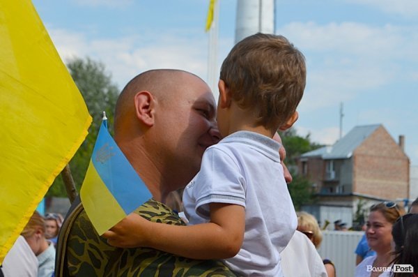 Волинські «нацгвардійці» повернулися додому. ФОТО. ВІДЕО
