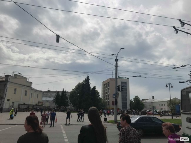 У центрі Луцька перестали працювати світлофори. ФОТО