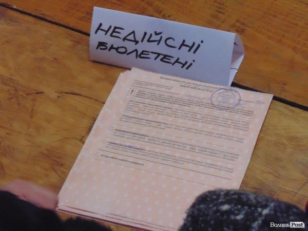 Вибори у Луцьку. ФОТО