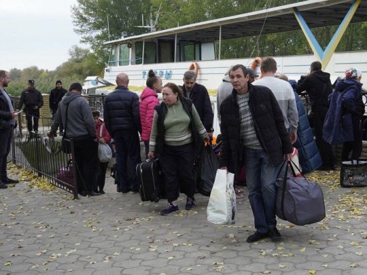 Українська делегація прибула в окуповані Олешки: евакуація розпочалась