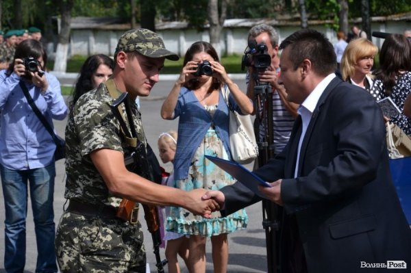 Як нагороджували героїв-прикордонників Луцького прикордонзагону. ФОТО. ВІДЕО