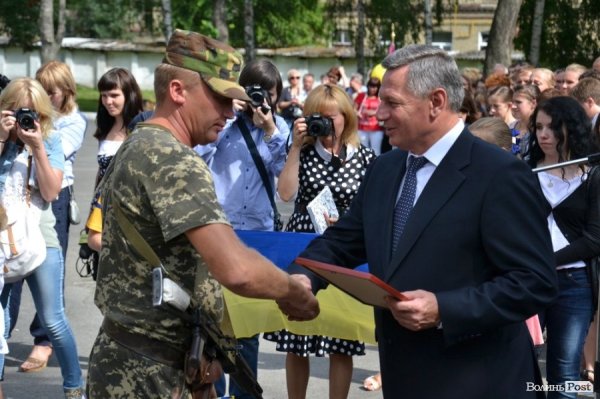 Як нагороджували героїв-прикордонників Луцького прикордонзагону. ФОТО. ВІДЕО