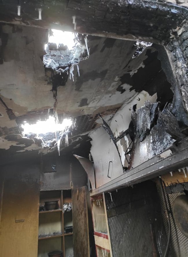 У родини воїна УПА на Волині згорів будинок: небайдужих просять допомогти відновити оселю