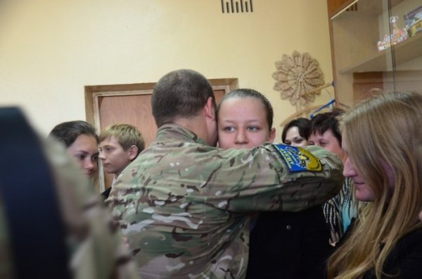 «Айдарівці» зустрілися з луцькими школярами. ФОТО. ВІДЕО
