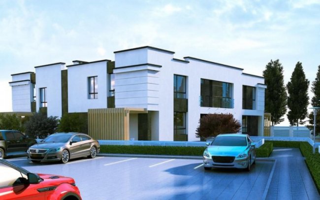 «Інвестор» будує в Луцьку житло нового типу — квадрохауси. ФОТО*