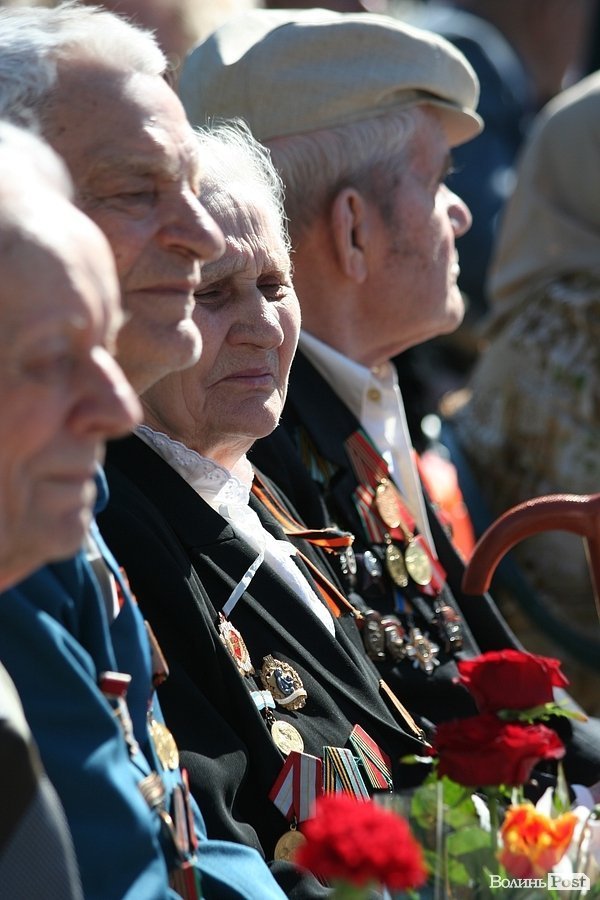 День Перемоги у Луцьку. ФОТО