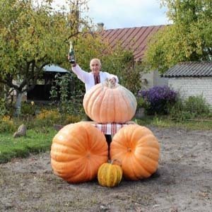 Волинянин виростив гарбуза-велетня. ФОТО