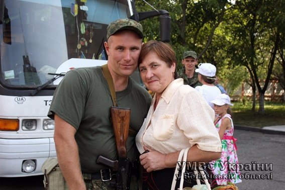 Волинські міліціонери зведеного загону вирушили в зону АТО. ФОТО