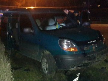 ДТП в Луцьку: авто вилетіло на газон.ФОТО