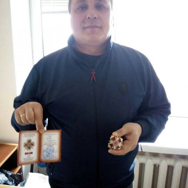 Волинського атовця нагородили орденом 