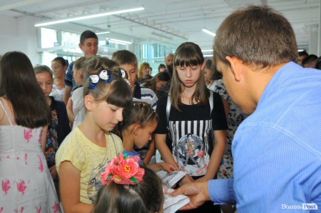 У луцькому «Промені» влаштували свято для дітей. ФОТО