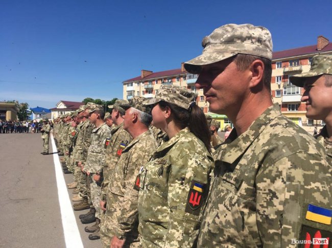Ви зберегли наш мир: на Волині зустріли зенітників, які повернулися з АТО. ФОТО