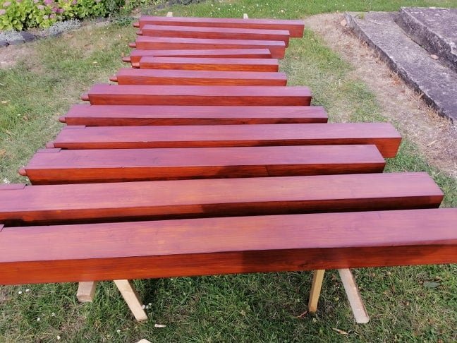 У костелі в Рожищі чоловік із Закарпаття будує орган: треба підмога. ФОТО