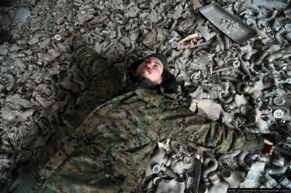 Екстремали відзначили Новий рік в Чорнобилі. ФОТО