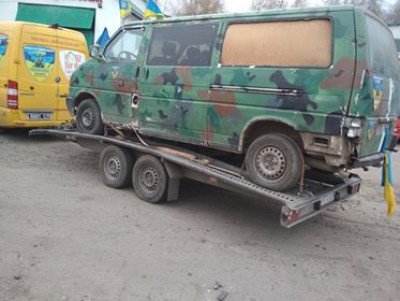 На Волині ремонтуватимуть машину, яка знімалася у фільмі «Кіборги»