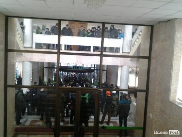 Протест 19 лютого у Волинській облраді: рік тому