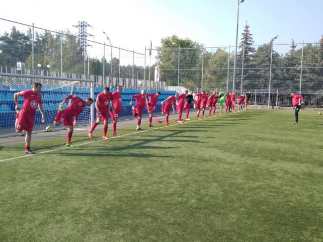 Впевнена перемога: волинські атовці обіграли прикордонників у футбол. ФОТО