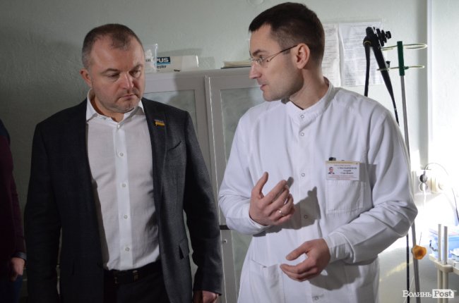 Меценат презентував луцькій лікарні обладнання, яке рятує життя. ФОТО