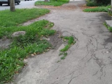 Мешканці вулиці в Луцьку бояться руйнування будинків через просідання асфальту