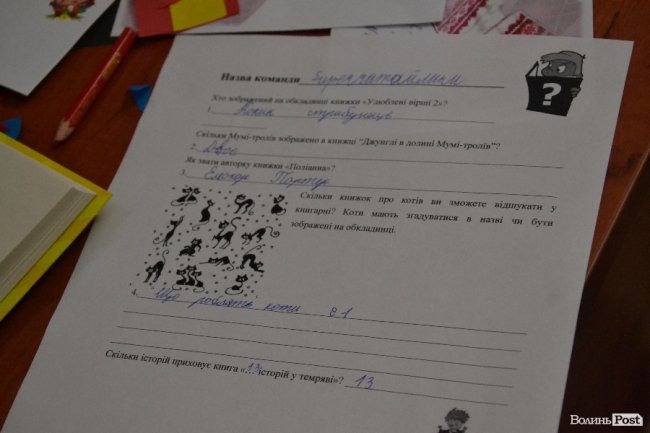 Квест у Луцьку: як діти «розносили» книгарню