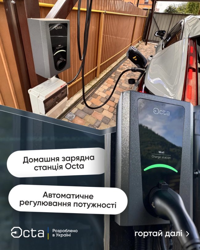 Octa Wall – найкраща зарядна станція для електромобілів від українського виробника?