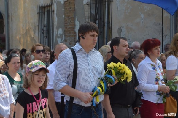 У Луцьку вшанували пам`ять жертв розстрілу. ФОТО