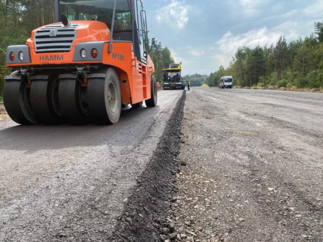 На Волині триває капітальний ремонт дороги до пункту пропуску «Ягодин»