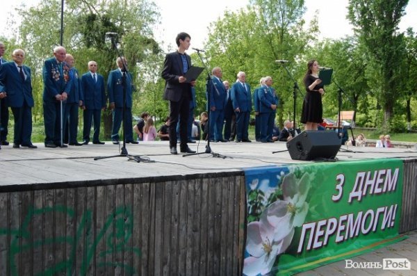 У Луцьку – святковий концерт до Дня Перемоги. ФОТО