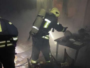 Пожежа у багатоповерхівці в центрі Луцька: подробиці від рятувальників