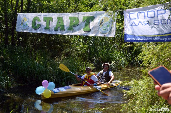 «Коб не перевернутися»: на Волині стартувала «Поліська регата». ФОТО