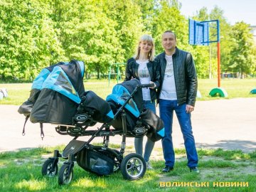 Як живе сім'я з Луцька, у якій народилась трійня. ФОТО
