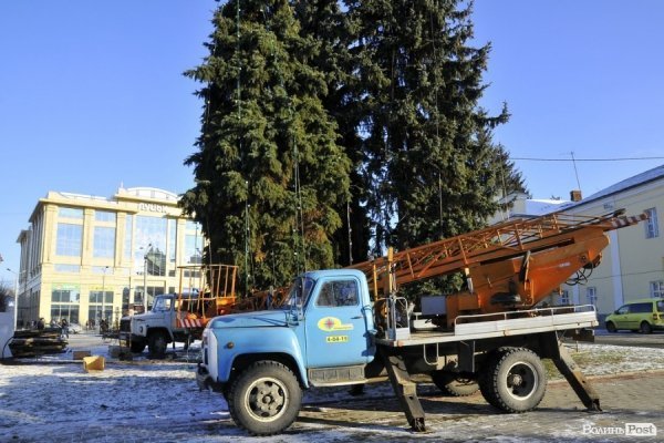 Новий Рік приходить: Луцькі ялинки прикрашають