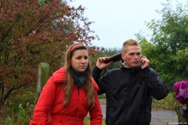 Дощ і холод не завадили «божевільним стрибкам» під Луцьком. ФОТО