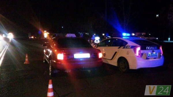 Аварія у Луцьку: нетверезий пішохід влетів під авто