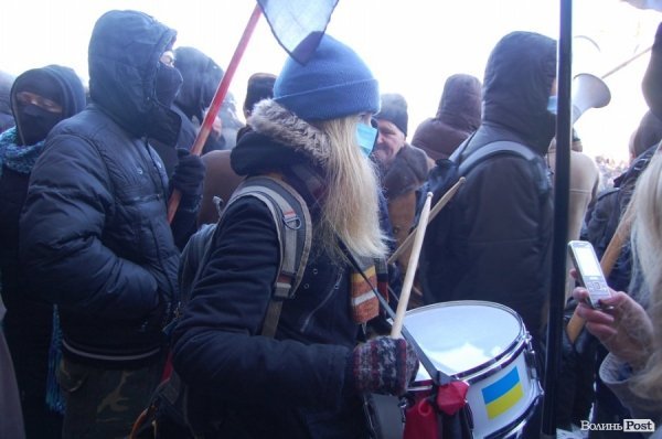 Волинська ОДА: штурм, який не відбувся. ФОТОРЕПОРТАЖ