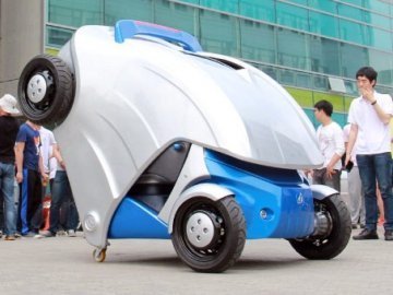 У Кореї створили авто, яке перетворюється в кульку. ВІДЕО