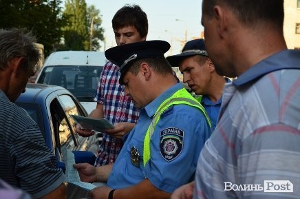 ДТП-«гармошка» у Луцьку: Тойота втаранила відразу три авто. ФОТО