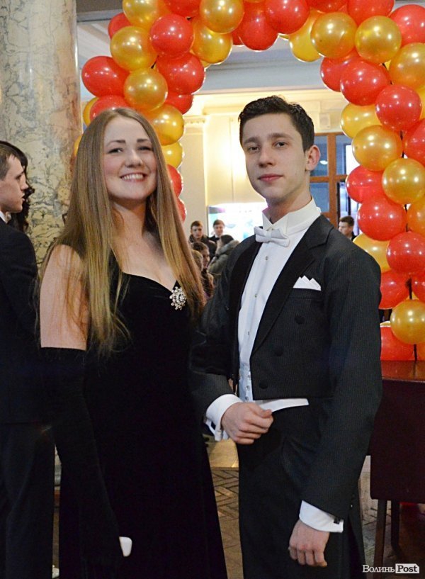 Університетський бал у Луцьку. ФОТО