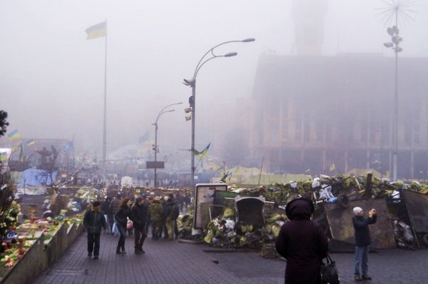 Ранковий Майдан в Києві. ФОТО