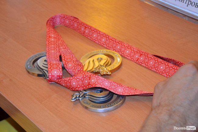 Волинські спортсмени привезли з дефлімпійських ігор золото