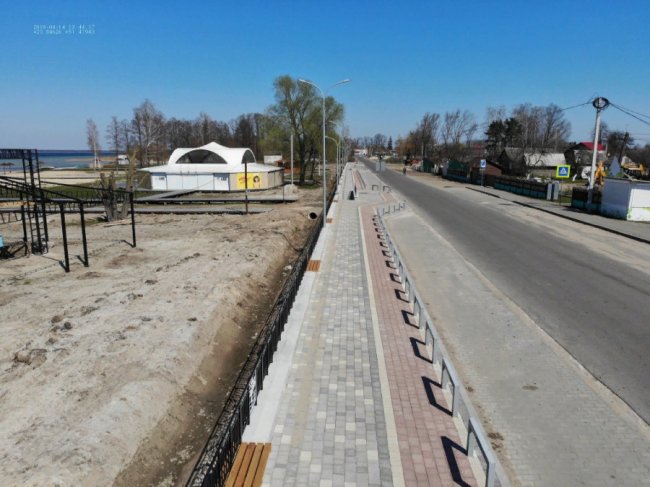 Весняний Світязь і оновлена набережна з висоти пташиного польоту. ФОТО