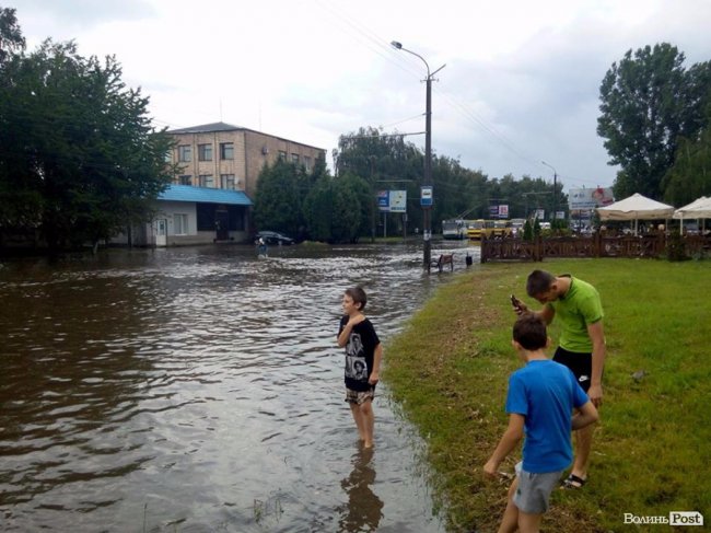 У Луцьку - «потоп» на Конякіна