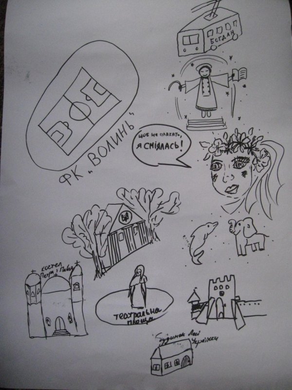 Обрали сім символів Луцька