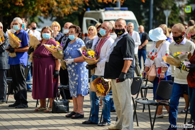 Як у Луцьку відсвяткували 29-ту річницю Незалежності України. ФОТОРЕПОРТАЖ