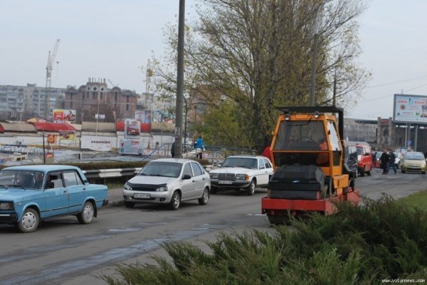 Луцький міст готують до ремонту. ФОТО